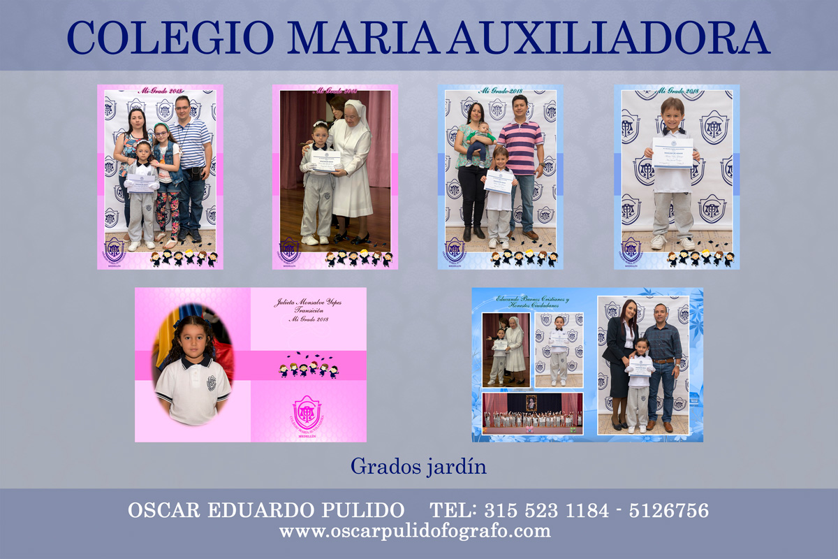 Servicios para colegios, books, fotos de grados, video